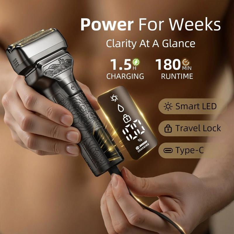 Shaver and trimmer 2 in 1